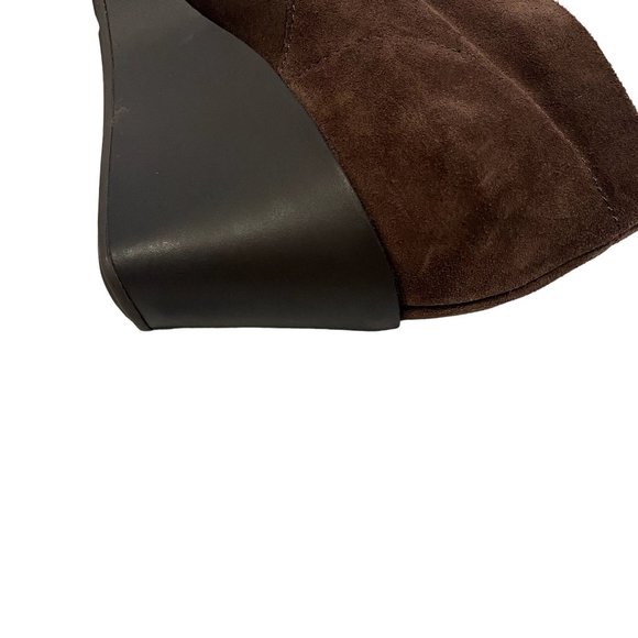 Cole‎ Haan Britt Chukka Brown Suede Wedge Bootie Size 9.5 - Picture 10 of 10